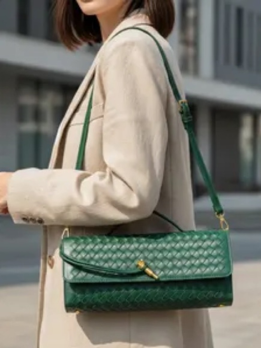 Amazon JYG Woven Handbag - NWOT